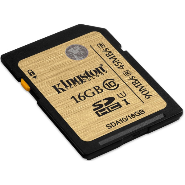 Карта пам'яті Kingston Ultimate SDHC 16GB Class10 UHS-I R90/W45MB/s